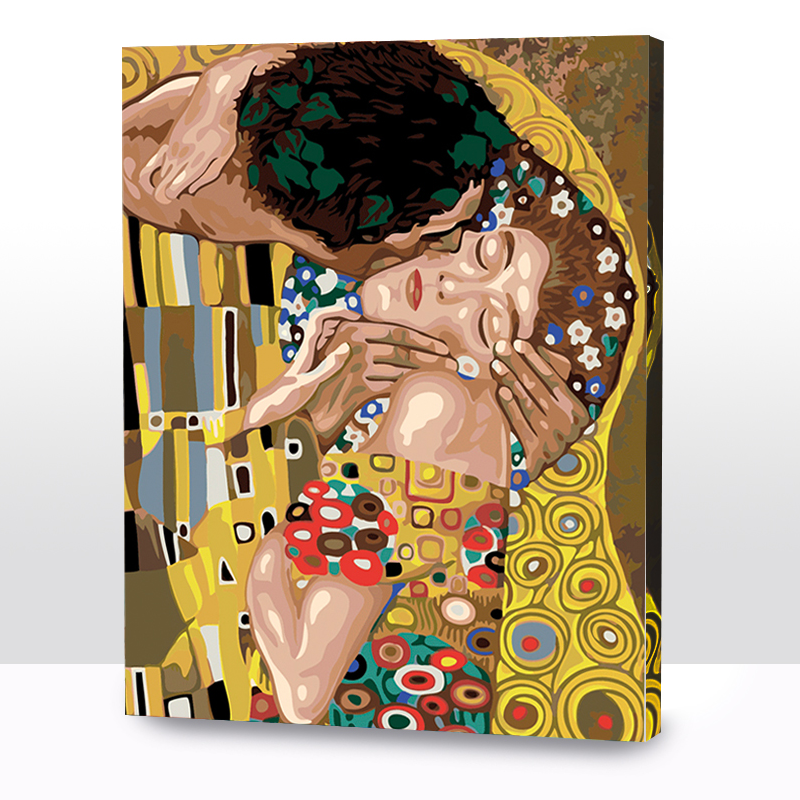 Kit Paint by numbers 50x65 El beso - Klimt | WG1514 Main Image